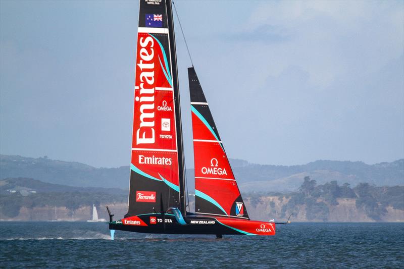 Emirates Team New Zealand - AC75, Day 7 - March 27, 2026 - photo © Richard Gladwell / Sail-World.com/nz