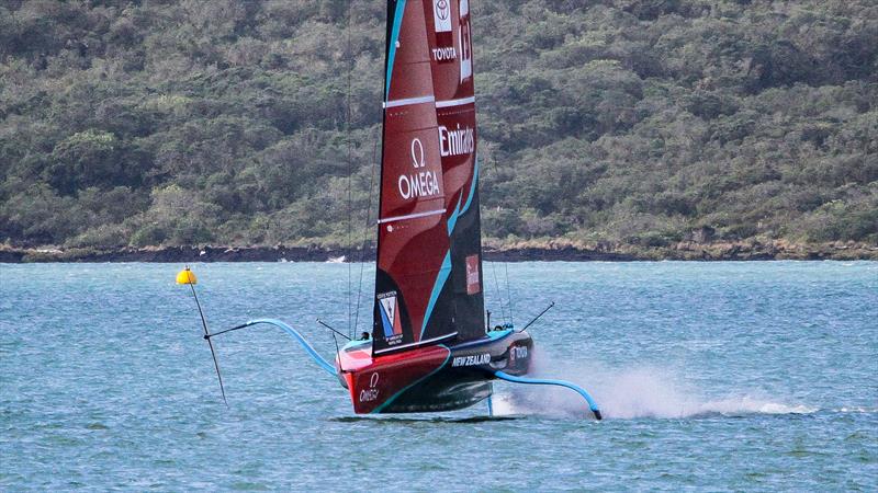 Emirates Team New Zealand - AC75, Day 8 - March 30, 2026 photo copyright Richard Gladwell / Sail-World.com/nz taken at Royal New Zealand Yacht Squadron and featuring the AC75 class