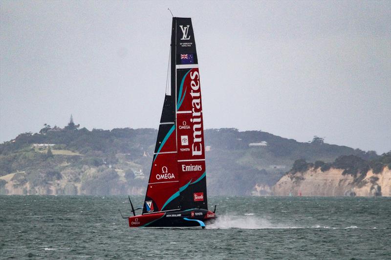 Emirates Team New Zealand - AC75, Day 9 - April 1, 2026 - photo © Richard Gladwell / Sail-World.com/nz