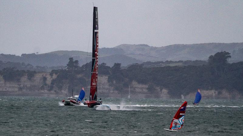 Emirates Team New Zealand - AC75, Day 9 - April 1, 2026 - photo © Richard Gladwell / Sail-World.com/nz