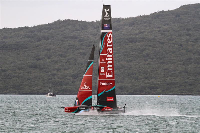 Emirates Team New Zealand - AC75, Day 9 - April 1, 2026 - photo © Richard Gladwell / Sail-World.com/nz