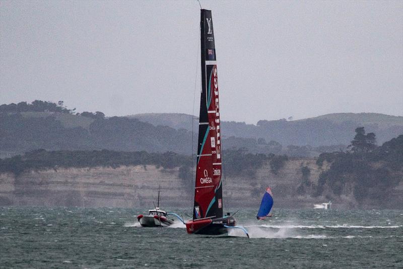 Emirates Team New Zealand - AC75, Day 9 - April 1, 2026 - photo © Richard Gladwell / Sail-World.com/nz