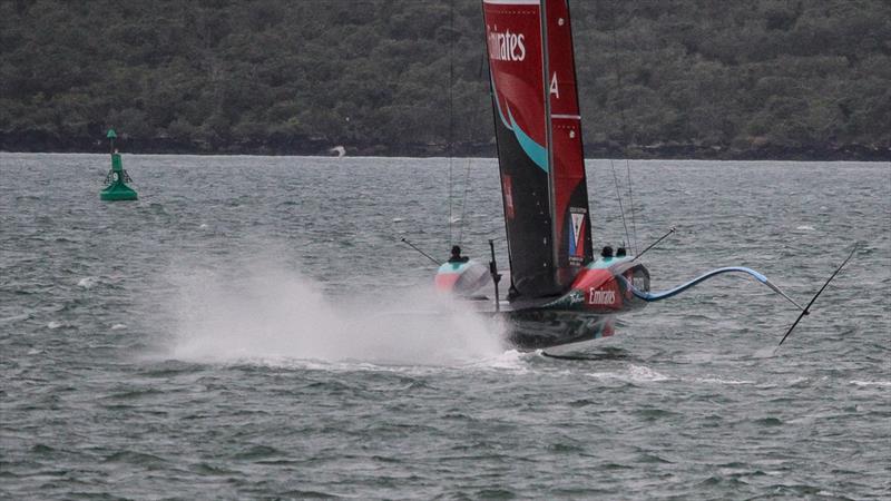 Emirates Team New Zealand - AC75, Day 9 - April 1, 2026 - photo © Richard Gladwell / Sail-World.com/nz
