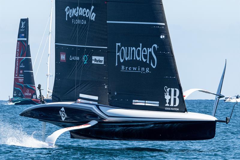 The new USA challenger American Racing Challenger Team USA has acquired the assets of the 2024 American Magic team photo copyright Ricardo Pinto / America's Cup taken at Sail Newport and featuring the AC75 class