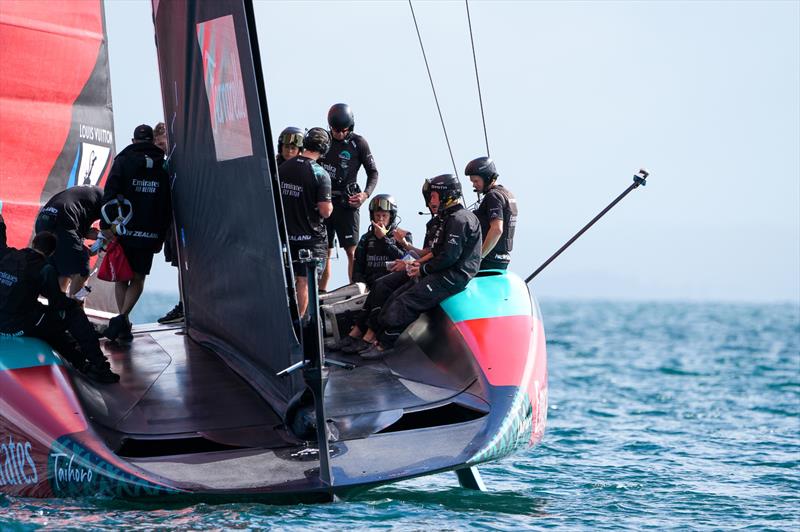 Emirates Team New Zealand - AC75, Day 10 - April 17, 2026 - photo © Sam Thom/America's Cup
