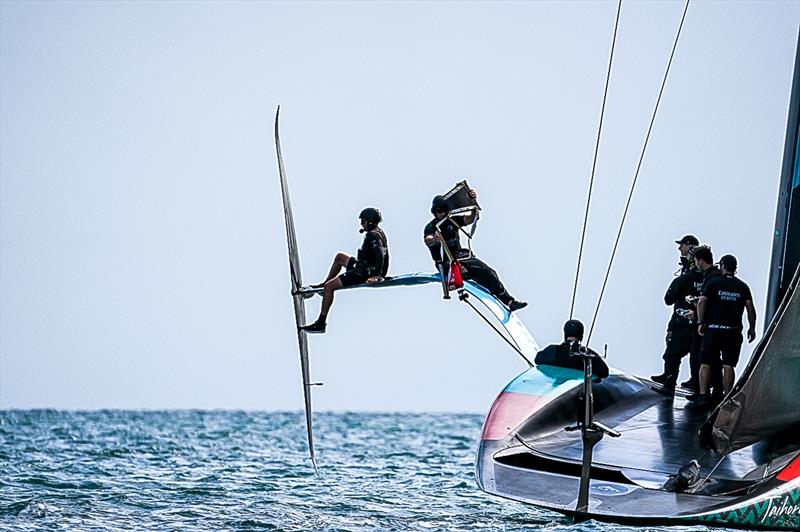 Emirates Team New Zealand - AC75, Day 10 - April 17, 2026 - photo © Sam Thom/America's Cup