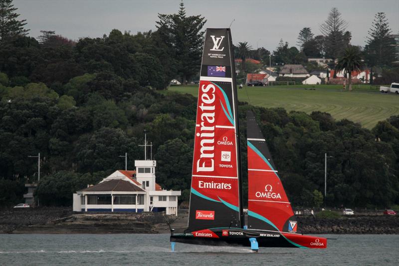 Emirates Team New Zealand - AC75, Day 11 - April 22, 2026 - photo © Richard Gladwell / Sail-World.com/nz