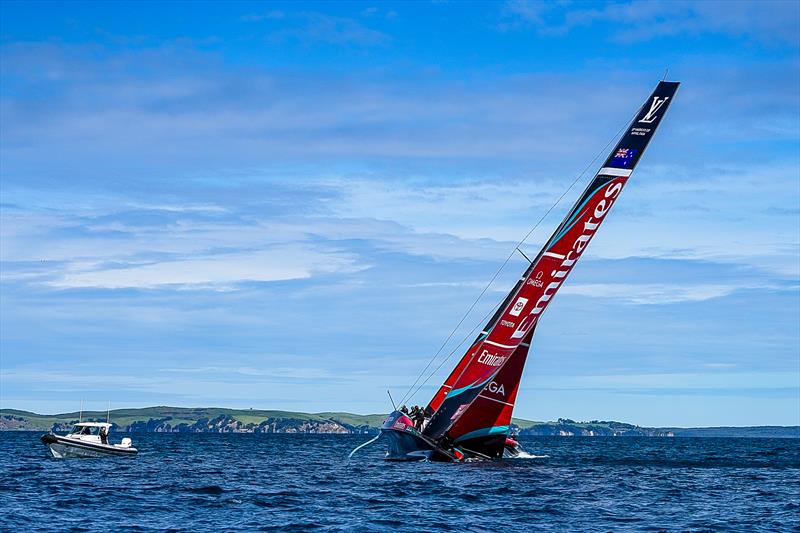 Emirates Team New Zealand - AC75, Day 11 - April 22, 2026 - photo © Sam Thom/America's Cup