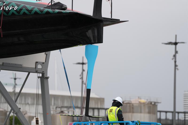 24 April . 38th Louis Vuitton America's Cup - Emirates Team New Zealand AC75 Recon Content, Taihoro, Day 14 photo copyright Sam Thom / America's Cup taken at Royal New Zealand Yacht Squadron and featuring the AC75 class