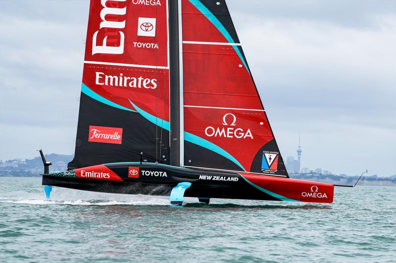 Taihoro - AC75 - Day 14 - America's Cup Recon - Emirates Team New Zealand June 4, 2026 photo copyright Sam Thom/America's Cup taken at Royal New Zealand Yacht Squadron and featuring the AC75 class