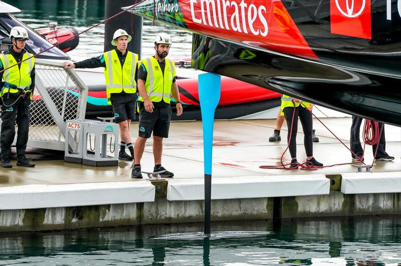 Taihoro - AC75 - Day 14 - America's Cup Recon - Emirates Team New Zealand June 4, 2026 photo copyright Sam Thom/America's Cup taken at Royal New Zealand Yacht Squadron and featuring the AC75 class