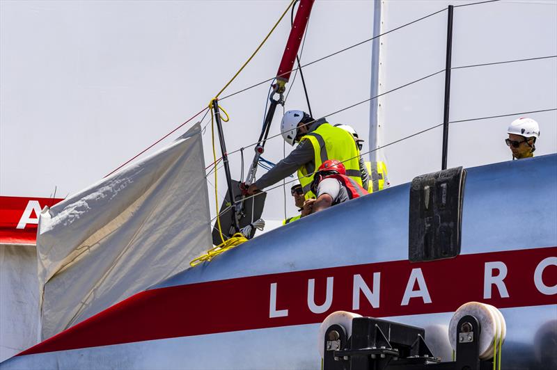 AC75 - Day B - America's Cup Recon - Luna Rossa - June 6, 2026 - photo © ACP Recon Unit