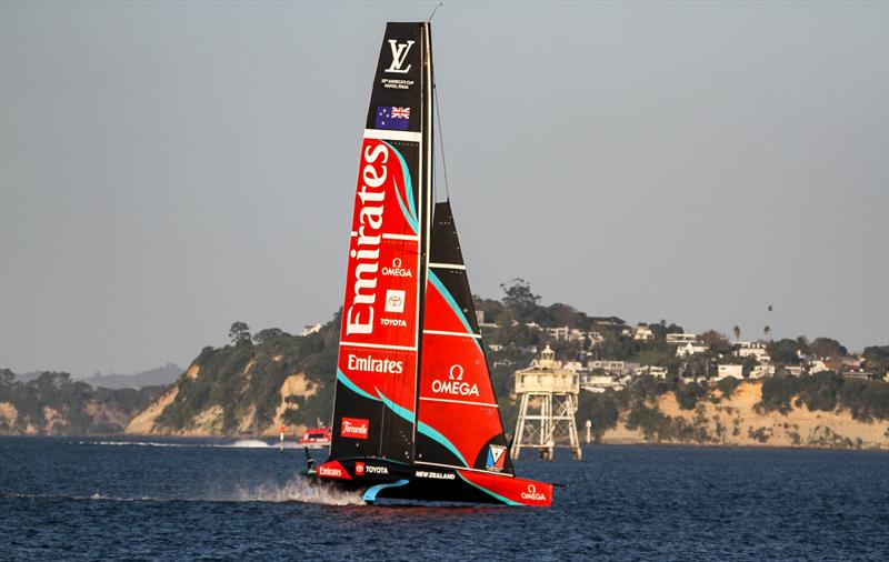Taihoro - AC75 - Day 15 - Emirates Team New Zealand June 10, 2026 - photo © Richard Gladwell - Sail-World.com/nz