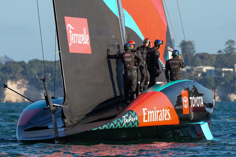 Taihoro - AC75 - Day 15 - America's Cup Recon - Emirates Team New Zealand June 10, 2026 - photo © Sam Thom/America's Cup