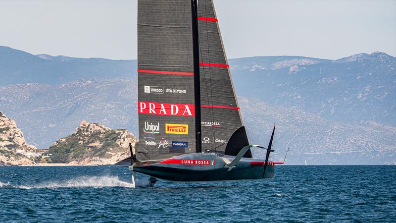 Luna Rossa - Sailing Day 2 - AC38 Recon - Luna Rossa Team - June 12, 2026 - Cagliari, Sardinia - photo © Ivo Rovira / America's Cup
