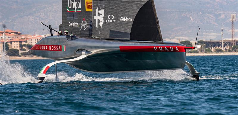 Luna Rossa - Sailing Day 2 - AC38 Recon - Luna Rossa Team - June 12, 2026 - Cagliari, Sardinia - photo © Ivo Rovira / America's Cup