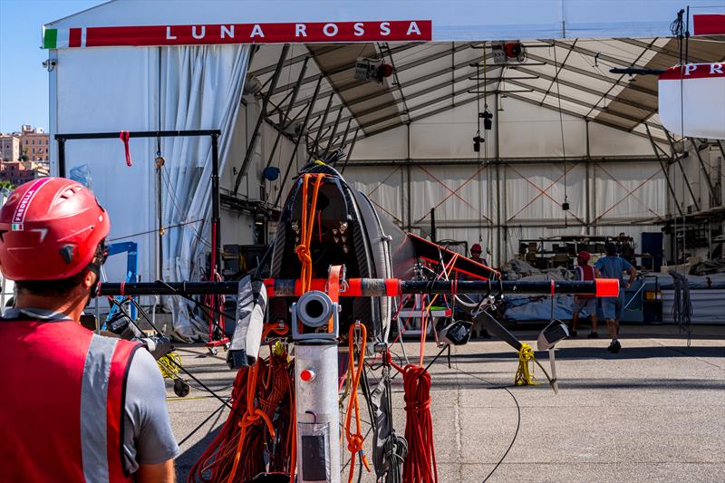 Luna Rossa - Sailing Day 3 - AC38 Recon - Luna Rossa Team - June 13, 2026 - Cagliari, Sardinia - photo © Ivo Rovira / America's Cup