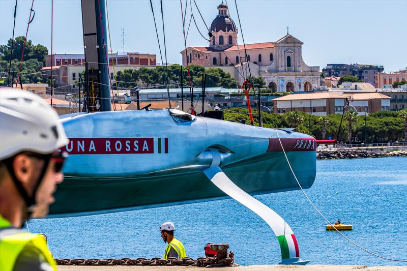 Luna Rossa - Sailing Day 3 - AC38 Recon - Luna Rossa Team - June 13, 2026 - Cagliari, Sardinia - photo © Ivo Rovira / America's Cup