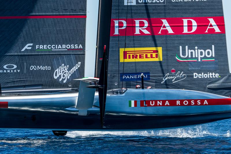 Luna Rossa - Sailing Day 3 - AC38 Recon - Luna Rossa Team - June 13, 2026 - Cagliari, Sardinia - photo © Ivo Rovira / America's Cup