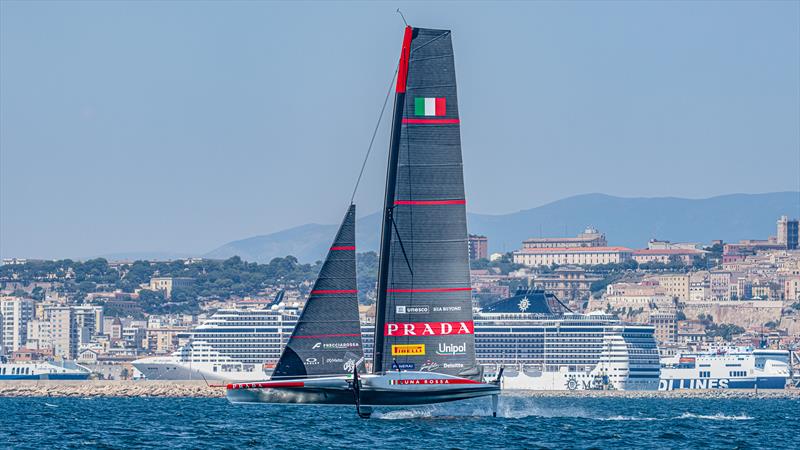 Luna Rossa - Sailing Day 4 - AC38 Recon - Luna Rossa Team - June 24, 2026 - Cagliari, Sardinia - photo © Ivo Rovira / America's Cup
