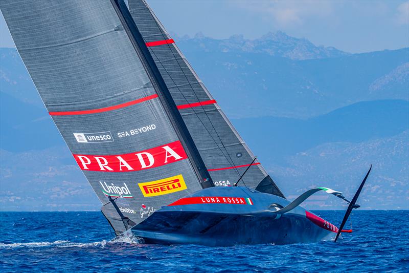 Luna Rossa - Sailing Day 4 - AC38 Recon - Luna Rossa Team - June 24, 2026 - Cagliari, Sardinia - photo © Ivo Rovira / America's Cup