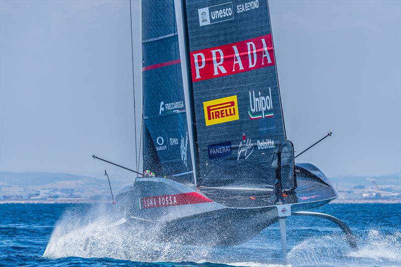 Luna Rossa - Sailing Day 4 - AC38 Recon - Luna Rossa Team - June 24, 2026 - Cagliari, Sardinia - photo © Ivo Rovira / America's Cup