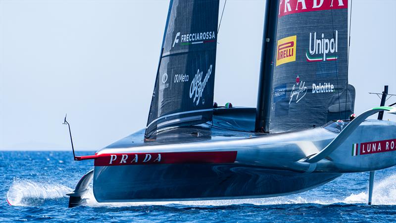 Luna Rossa - Sailing Day 4 - AC38 Recon - Luna Rossa Team - June 24, 2026 - Cagliari, Sardinia - photo © Ivo Rovira / America's Cup