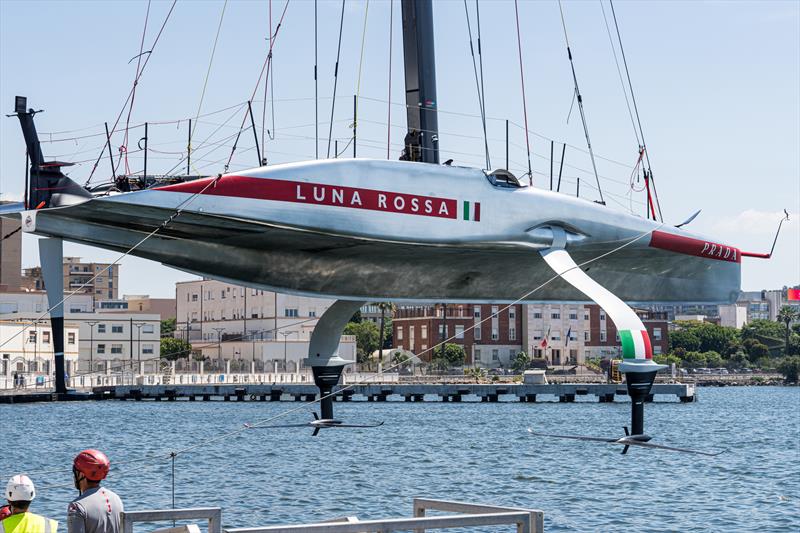Luna Rossa - Sailing Day 5 - AC38 Recon - June 26, 2026 - Cagliari, Sardinia - photo © LR Recon / America's Cup