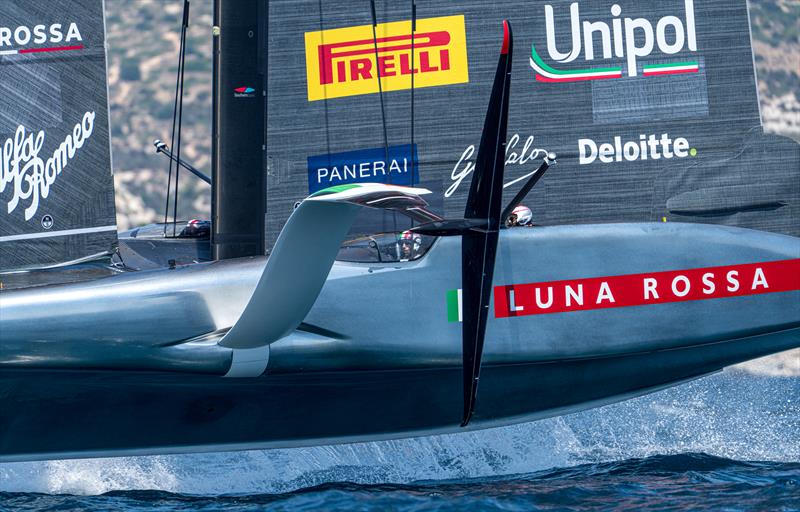 Luna Rossa - Sailing Day 5 - AC38 Recon - June 26, 2026 - Cagliari, Sardinia - photo © LR Recon / America's Cup
