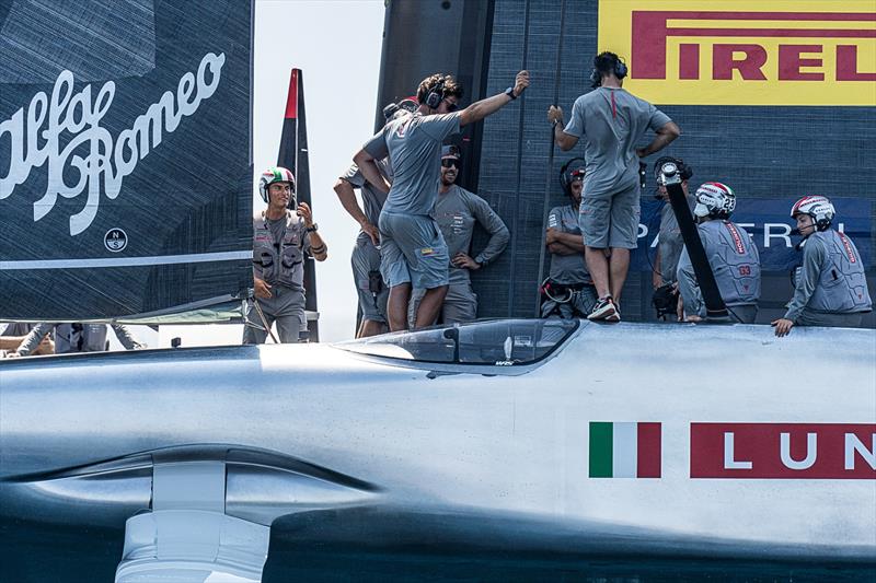 Day 6 - Luna Rossa (ITA) - June 29, 2026 - Cagliari, Sardinia photo copyright Ivo Rovira taken at Circolo della Vela Sicilia and featuring the AC75 class