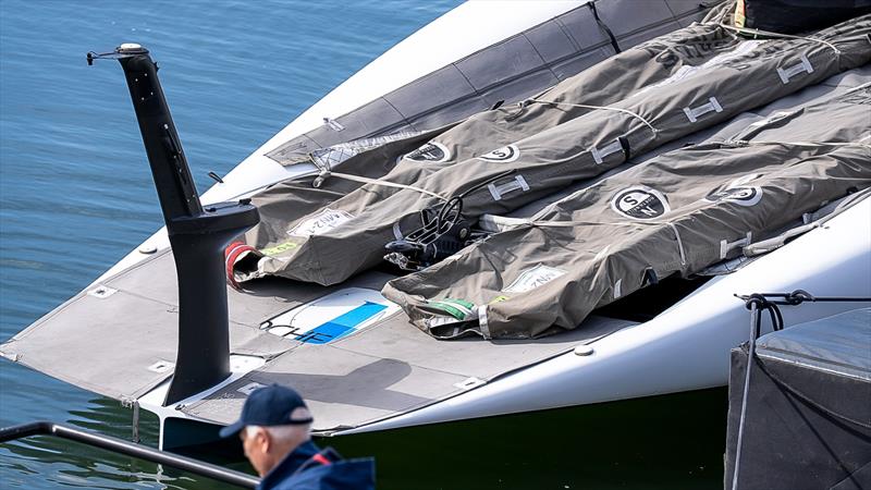 Sailing Day 1 - La Roche-Posay Racing Team (FRA) - June 30, 2026 - Lorient. France photo copyright Pierre Bouras / America's Cup taken at  and featuring the AC75 class