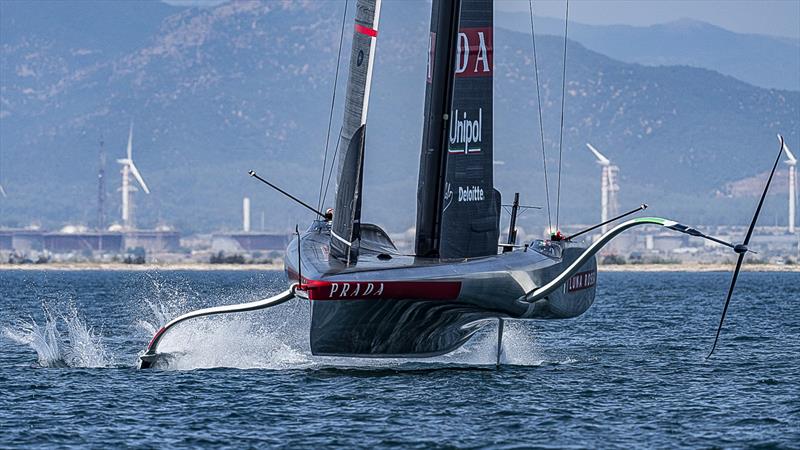 Mast is over-rotated - Day 7 - Luna Rossa (ITA) - July 1, 2026 - Cagliari, Sardinia - photo © Ivo Rovira