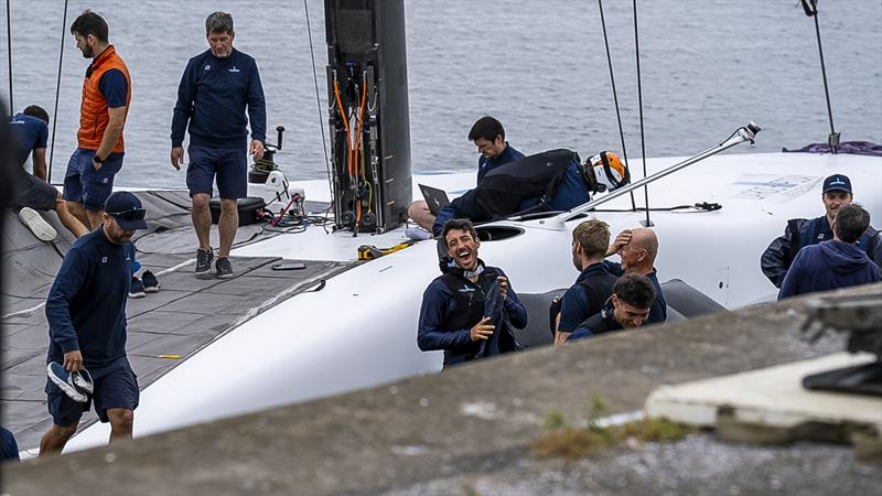 Sailing Day 2 - La Roche-Posay Racing Team (FRA) - July 2, 2026 - Lorient. France - photo © Pierre Bouras / America's Cup
