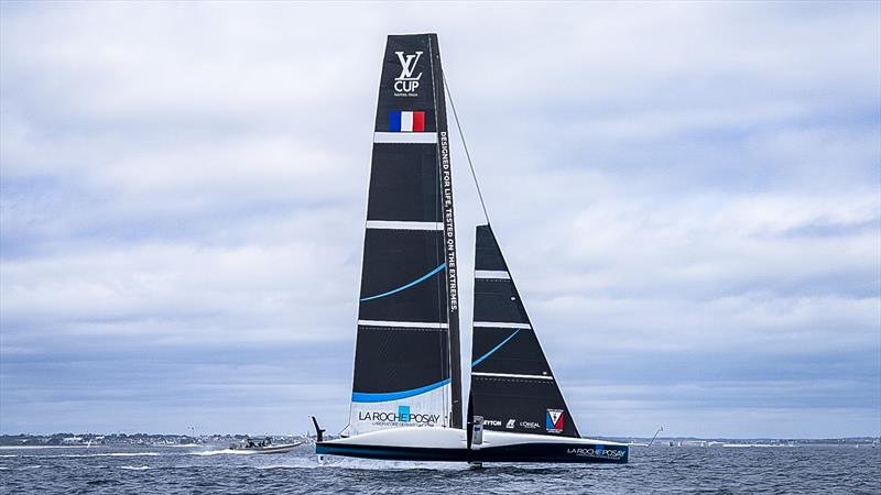 Sailing Day 2 - La Roche-Posay Racing Team (FRA) - July 2, 2026 - Lorient. France - photo © Pierre Bouras / America's Cup