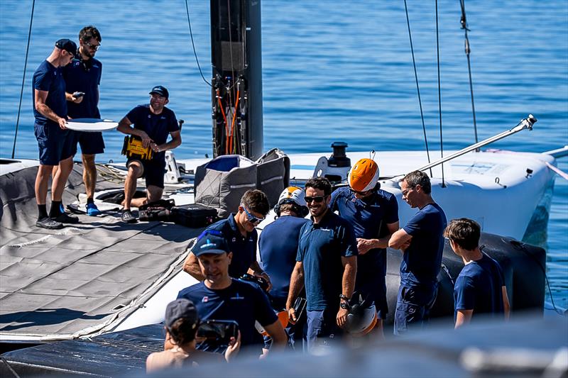 Sailing Day 3 - La Roche-Posay Racing Team (FRA) - July 6, 2026 - Lorient. France - photo © Pierre Bouras / America's Cup