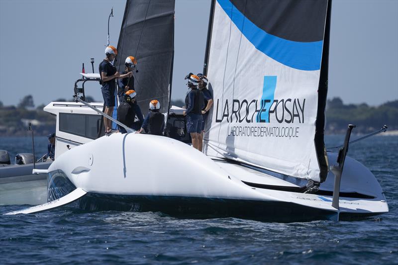 La Roche-Posay Racing Team - AC75 - Lorient - Day 4 - July 7, 2026 photo copyright La Roche-Posay Racing Team taken at Yacht Club de France and featuring the AC75 class