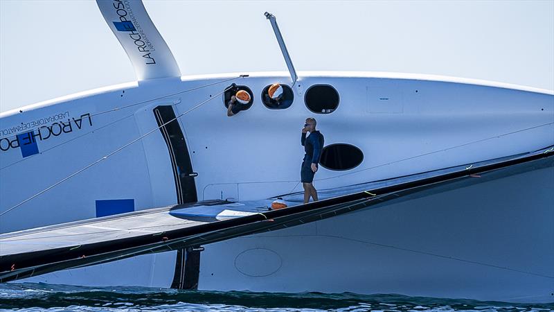 La Roche-Posay Racing Team - AC75 - Lorient - Day 4 - July 7, 2026 photo copyright La Roche-Posay Racing Team taken at Yacht Club de France and featuring the AC75 class