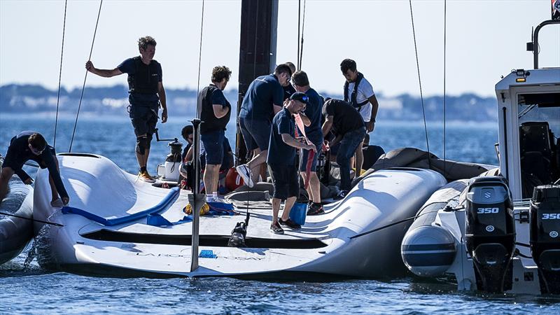 La Roche-Posay Racing Team - AC75 - Lorient - Day 4 - July 7, 2026 photo copyright La Roche-Posay Racing Team taken at Yacht Club de France and featuring the AC75 class