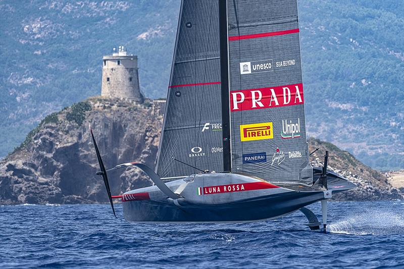  Luna Rossa (ITA)  - Day 10 -  July 13, 2026 - Cagliari, Sardinia photo copyright Ivo Rovira taken at Circolo della Vela Sicilia and featuring the AC75 class