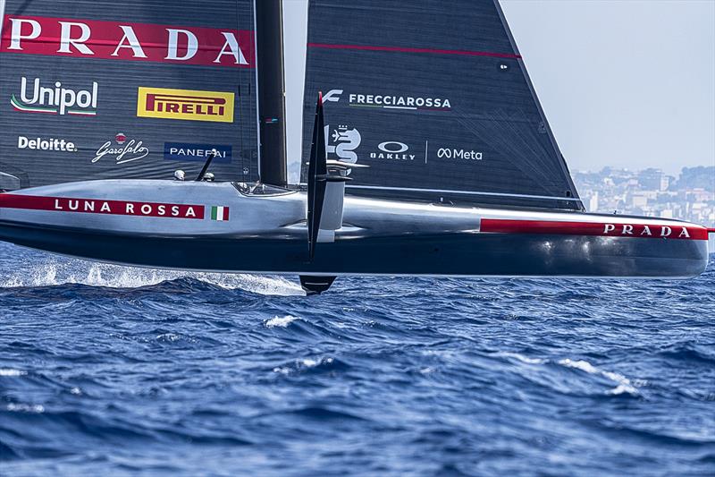  Luna Rossa (ITA)  - Day 10 -  July 13, 2026 - Cagliari, Sardinia photo copyright Ivo Rovira taken at Circolo della Vela Sicilia and featuring the AC75 class