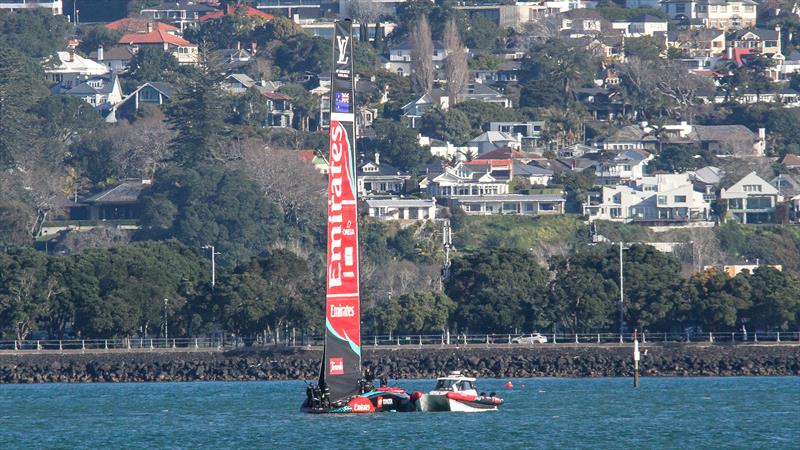 Emirates Team NZ unrigging - Day 17 -  August 5, 2026 - Auckland, NZ - photo © Richard Gladwell, Sail-World.com / nz