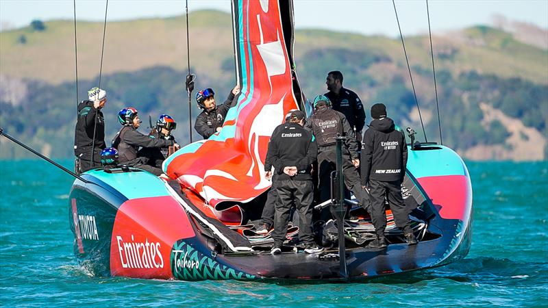 Emirates Team NZ - Day 17 - August 5, 2026 - Auckland, NZ - photo © Sam Thom / America's Cup