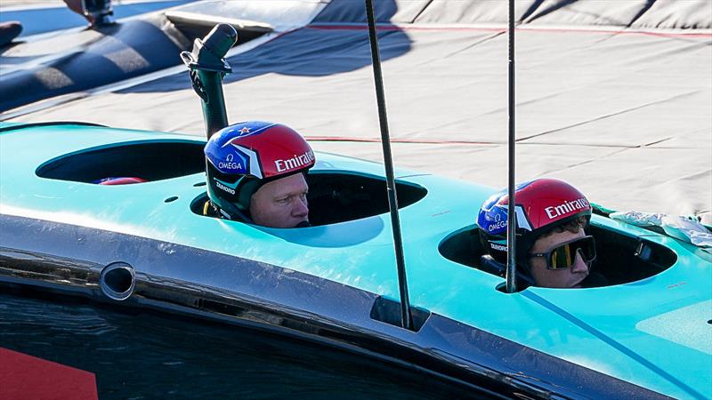 Nathan Outteridge, Andy Moloney - Emirates Team NZ - Day 17 - August 5, 2026 - Auckland, NZ - photo © Sam Thom / America's Cup