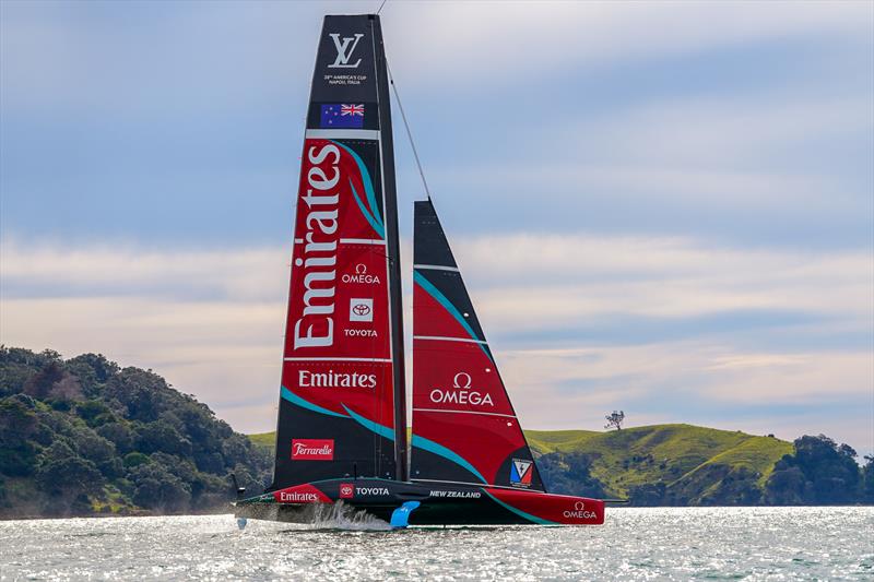 Emirates Team NZ - Day 18 -  August 8, 2026 - Auckland, NZ - photo © Sam Thom / America's Cup