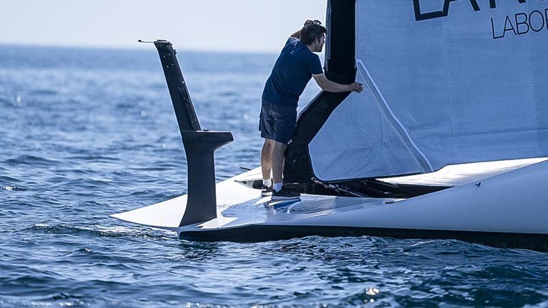 La Roche-Posay Racing Team - Sailing Day 8 -  August 12, 2026 - Lorient, Frnce - photo © Pierre Bouras/America's Cup Recon
