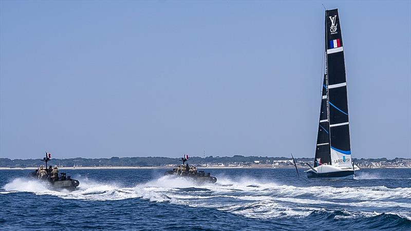 La Roche-Posay Racing Team - Sailing Day 9 -  August 13, 2026 - Lorient, Frnce - photo © Pierre Bouras/America's Cup Recon