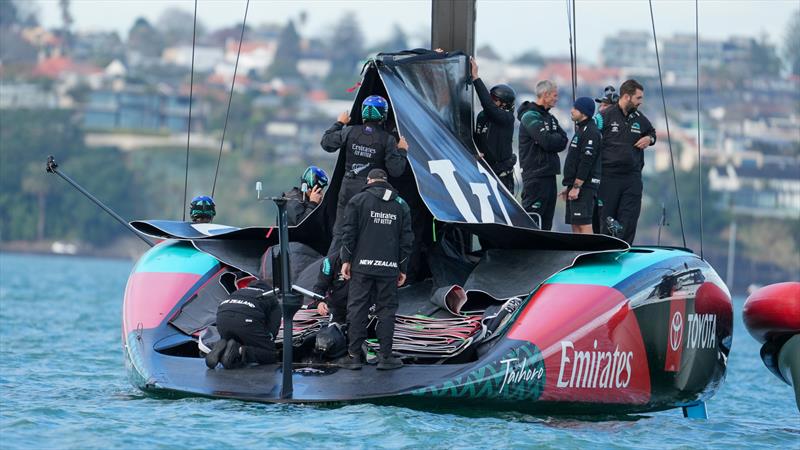 Emirates Team NZ - Day 21 -  August 15 2026 - Auckland, NZ - photo © Sam Thom/America's Cup