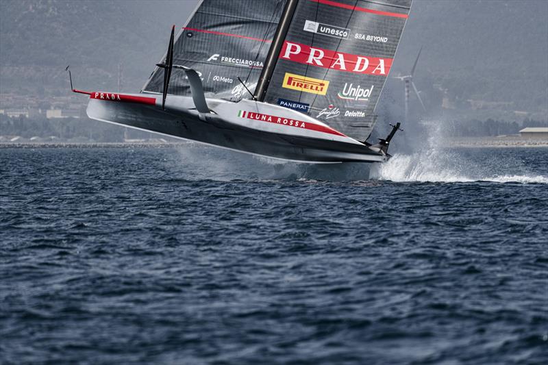 Image 5 - (13m 42s) Luna Rossa (ITA) - Day 18 - August 26, 2026 - Cagliari, Sardinia - photo © Ivo Rovira / America's Cup Recon