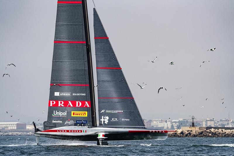 Luna Rossa (ITA) - Day 19 - August 28, 2026 - Cagliari, Sardinia  - photo © Ivo Rovira / America's Cup Recon