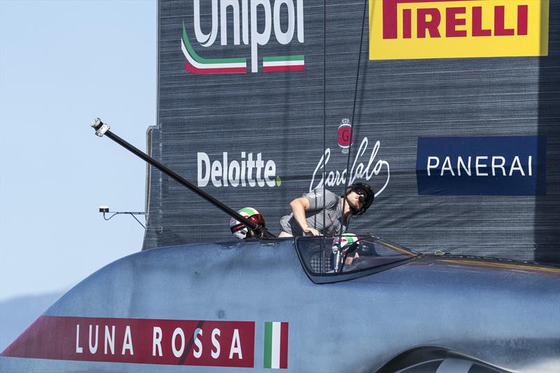 Luna Rossa (ITA) - Day 20 - August 31, 2026 - Cagliari, Sardinia  photo copyright Ivo Rovira / America's Cup Recon taken at Circolo della Vela Sicilia and featuring the AC75 class
